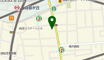 シンコール株式会社 自由が丘ショールームの地図画像