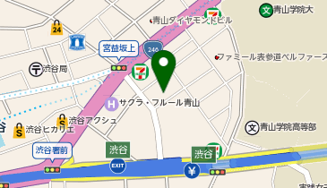 無垢フローリングドットコム 東京・渋谷ショールームの地図画像