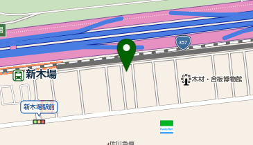 株式会社五感/無垢フローリングショールームゆらぎの地図画像