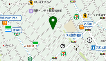 ジャパンユニホーム株式会社 本社の地図画像
