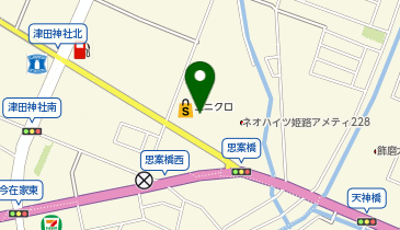ユニクロ 姫路飾磨店の地図画像