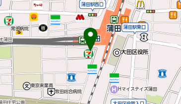 neaf(ニーフ) 蒲田の地図画像