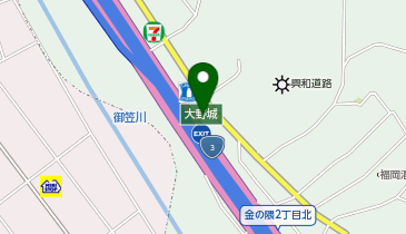 D-Wash(ディー ウォッシュ) 金の隈の地図画像