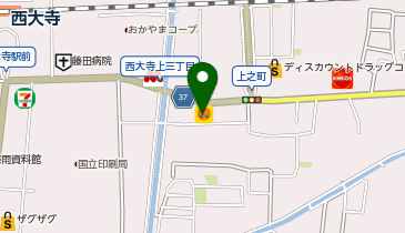 オブジェ西大寺の地図画像