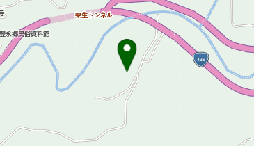 旧東豊永小学校の地図画像