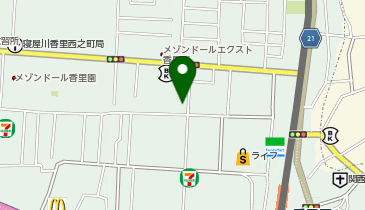 もつ鍋と鉄板 川上の地図画像