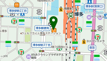 【11/28オープン】らしんばん 博多マルイ店の地図画像