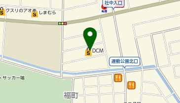 DCM 福井社北店の地図画像