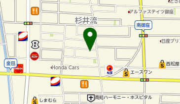 【11/27オープン】天丼てんや 高知インター店の地図画像