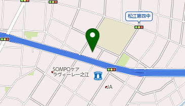 西友 西一之江店の地図画像