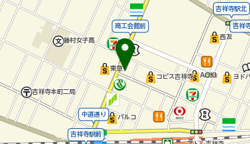 個室完備 串や三ぞう 吉祥寺店の地図画像