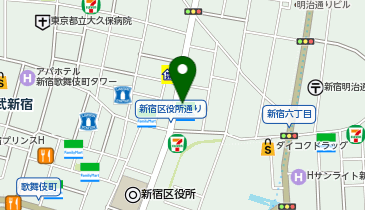 メイド喫茶ぷりゅねる 歌舞伎町店の地図画像