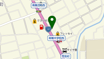 丸亀製麺 前橋北の地図画像