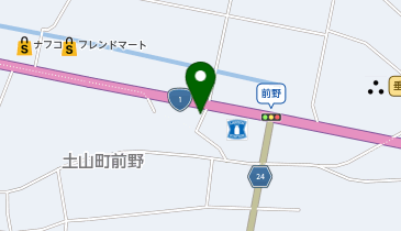 ライダーズカフェ RAME(ラメ)の地図画像