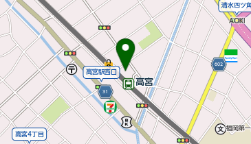 Plants hair(プランツ ヘアー) 高宮店の地図画像