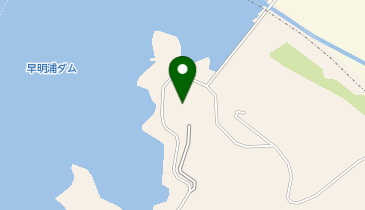 早明浦ダムヘリポートの地図画像