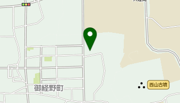 天理高等学校 勾田寮の地図画像