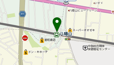 マクドナルド リトナード八幡山店の地図画像