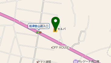 セルバ 河口湖BELL店の地図画像