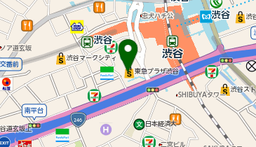 LIFE TUNING DAYS(ライフ チューニング デイズ) 東急プラザ渋谷店の地図画像