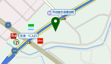 ムーブ株式会社 第1工場の地図画像