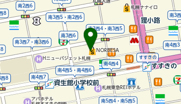 ジェラテリア Rimo(リモ) 札幌店の地図画像