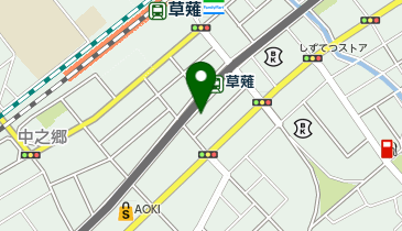 韓味 文田の地図画像