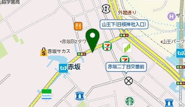 快活CLUB(クラブ) 赤坂店の地図画像