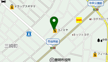 コノミヤ 沓掛店の地図画像