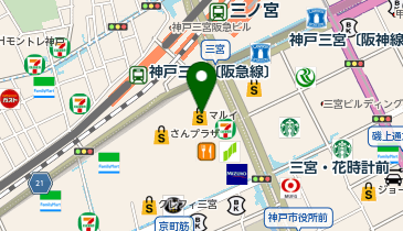 代官山Candyapple(キャンディーアップル) 神戸マルイ店の地図画像