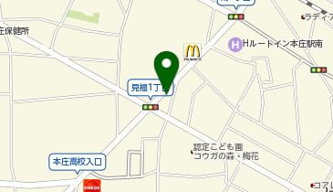 レイディバードカラー 本庄ドン・キホーテ前店の地図画像