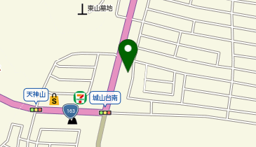 とんかつ食堂 かつ福の地図画像