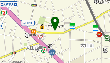 ピザハット ハッピーロード大山店の地図画像