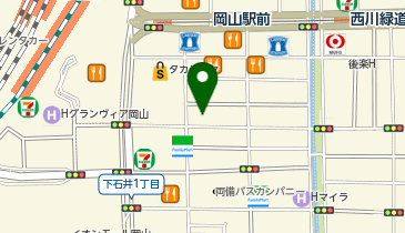【12/6オープン】memelu(メメル) 岡山駅前店の地図画像