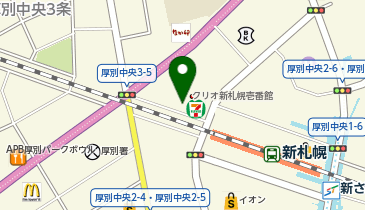 Agu hair moika(アグ ヘアー モイカ) 新札幌駅前店の地図画像