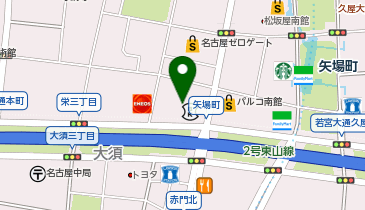 あいち銀行 名古屋営業部の地図画像