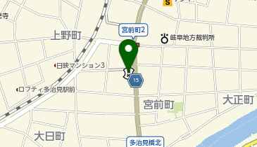 あいち銀行 多治見支店の地図画像