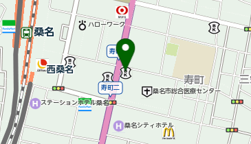 あいち銀行 桑名支店の地図画像