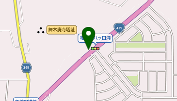 さなげ青果の地図画像