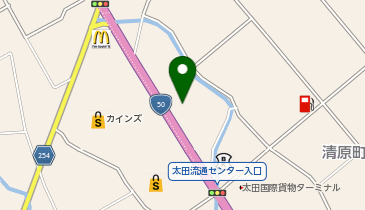 株式会社ジョイマート 太田工場の地図画像