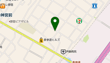Y.&SONS OMOTESANDO(ワイアンドサンズ表参道)の地図画像