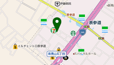 【12/5オープン】Charlotte CHESNAIS Aoyama(シャルロットシェネ 青山店)の地図画像