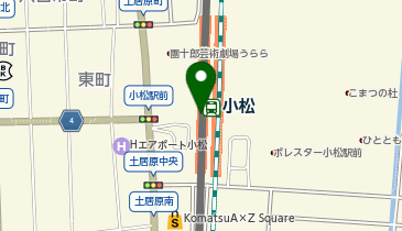 カレーの市民アルバ 小松駅店 の地図画像