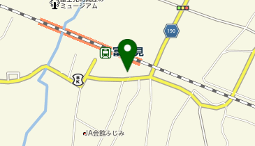 富士見町地域共生センターふらっとの地図画像