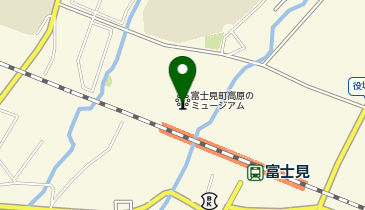 富士見町コミュニティ・プラザ(富士見町公民館)の地図画像