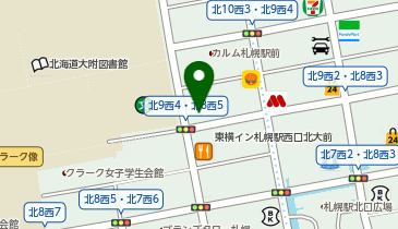 リブマックス 札幌駅前店の地図画像