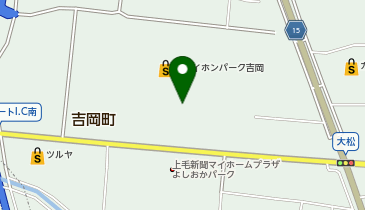 ジェラフル ジョイホンパーク吉岡店の地図画像