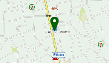 高原家珈琲の地図画像