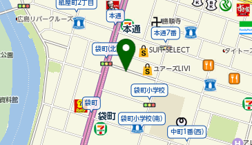 株式会社 CBコンサルティング 広島支社の地図画像