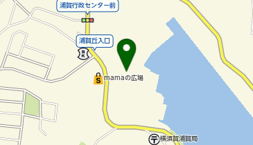 浦賀レンガドックの地図画像